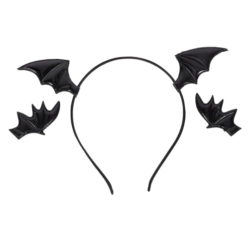 FRCOLOR Halloween Fledermaus Stirnband mit Haarklammer Leichtes Stoffmaterial Strapazierfähig und Sicher für Erwachsene für Kostüm und Cosplay Partys Vielseitig Einsetzbar bei Halloween FRCOLOR Halloween Fledermaus Stirnband mit Haarklammer Leichtes Stoffmaterial Strapazierfähig und Sicher für Erwachsene für Kostüm und Cosplay Partys Vielseitig Einsetzbar bei Halloween von FRCOLOR