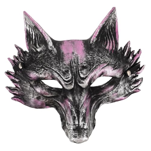 FRCOLOR Halloween Fuchsgesichtsmaske aus Leichtem PU Schaumstoff Wiederverwendbar Atmungsaktiv und Komfortabel für Halloween und Karneval Party Cosplay Detailreich und Stabil FRCOLOR Halloween Fuchsgesichtsmaske aus Leichtem PU Schaumstoff Wiederverwendbar Atmungsaktiv und Komfortabel für Halloween und Karneval Party Cosplay Detailreich und Stabil von FRCOLOR