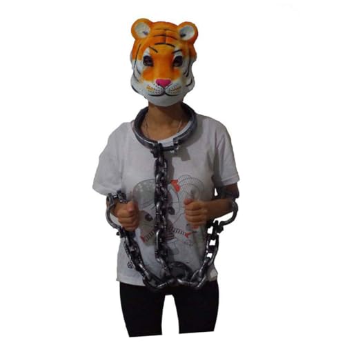 FRCOLOR Halloween Gefangene Requisiten Realistische Kunststoffkette für Cosplay Party Dekoration Halloween Events Verkleidungen Leicht Langlebig von FRCOLOR