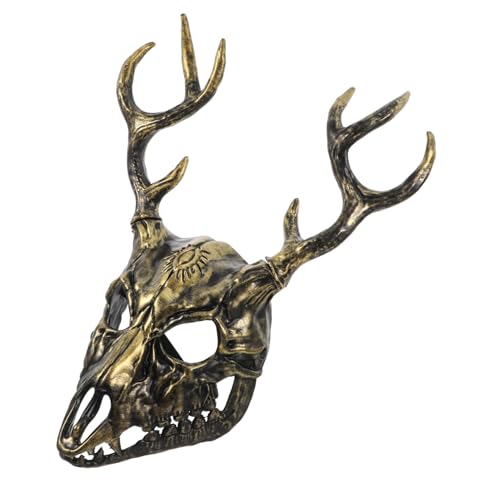 FRCOLOR Halloween Horn Maske für Erwachsene Realistische Tiermaske für Kostüme Abnehmbar Vielseitig Einsetzbar für Partys und Rollenspiele von FRCOLOR