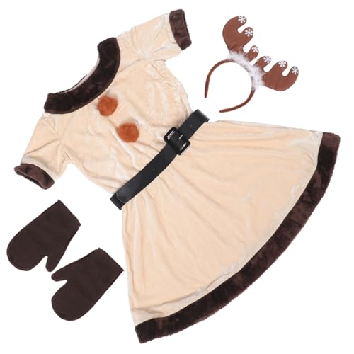 FRCOLOR Halloween Kostüm Damen Kostüm Erwachsene Stoff Cosplay Party Outfit für Weihnachten Fasching Bühne Performance FRCOLOR Halloween Kostüm Damen Kostüm Erwachsene Stoff Cosplay Party Outfit für Weihnachten Fasching Bühne Performance von FRCOLOR