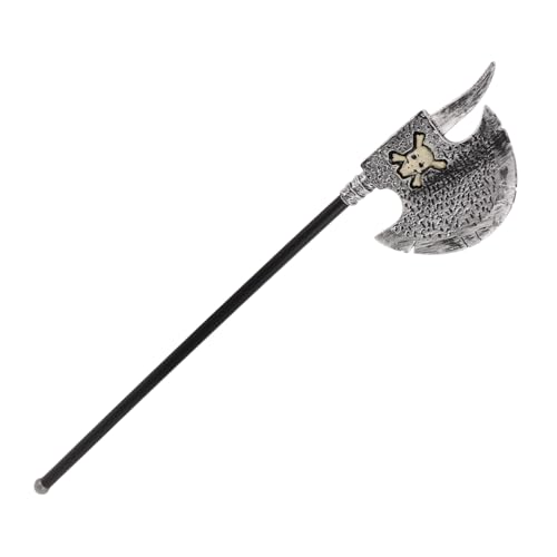FRCOLOR Halloween Kostümzubehör Halloween-Mitarbeiter Spielzeugaxt Halloween Halloween-Horror-Requisiten Halloween- -Requisiten Halloween Axe Prop Kostüm Silver Plastik von FRCOLOR