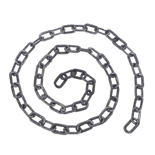 FRCOLOR Halloween Kunststoffkette Gruselige Dekoration für Kostüme und Partys Lange Künstliche Gefangenenkette für Halloween Cosplay und Deko Accessoires von FRCOLOR