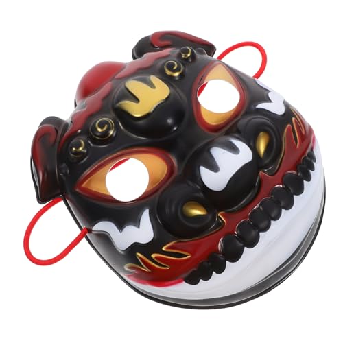 FRCOLOR Halloween Löwenmaske für Karneval Gruselige Tiermaske für Kostümpartys und Cosplay für Halloween Dekoration und Festlichkeiten von FRCOLOR