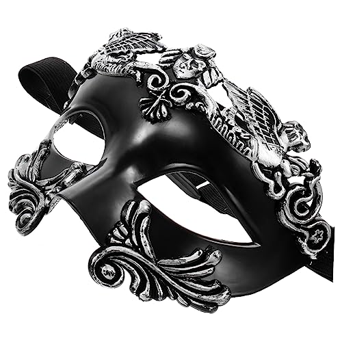 FRCOLOR Halloween Maske Ägyptischer Krieger Halbmaske Cosplay Zubehör für Partys Plastische Lustige Maske für Kostümbälle und Halloween Feiern FRCOLOR Halloween Maske Ägyptischer Krieger Halbmaske Cosplay Zubehör für Partys Plastische Lustige Maske für Kostümbälle und Halloween Feiern von FRCOLOR