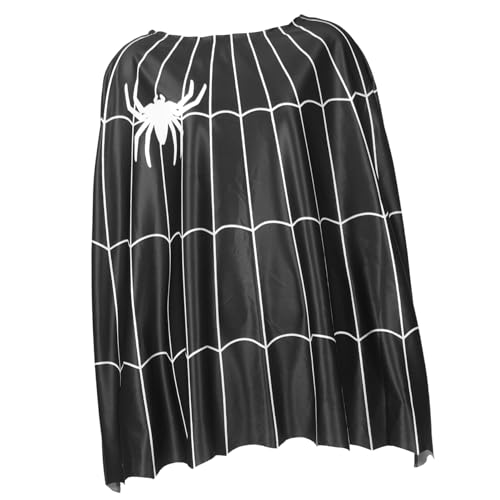 FRCOLOR Halloween Umhang Für Cosplay Partys Klassischer Schwarzer Mantel Für Damen Herren Wiederverwendbar Für Halloween Maskenbälle Rollenspiele Schaffe von FRCOLOR