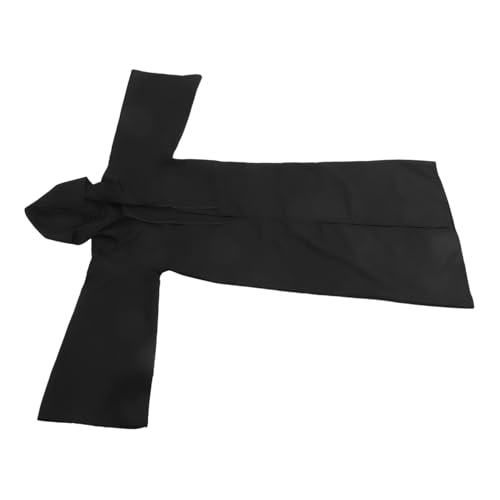 FRCOLOR Halloween Umhang mit Kapuze für Damen und Herren Schwarzer Cosplay Cape Strapazierfähig und Modisch Halloween Kostüm Dekoration S Vielseitig für Party und Fasching von FRCOLOR