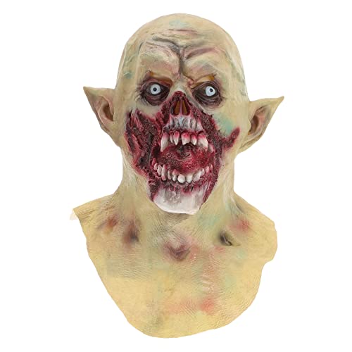 FRCOLOR Halloween Vampirmaske Realistische Horror Maske für Erwachsene für Halloween Kostümparty Karneval und Cosplay FRCOLOR Halloween Vampirmaske Realistische Horror Maske für Erwachsene für Halloween Kostümparty Karneval und Cosplay von FRCOLOR
