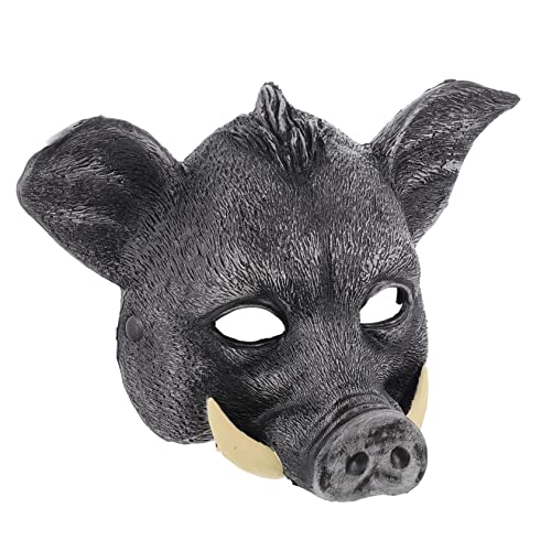 FRCOLOR Halloween Wildschwein Maske Einzigartige Tiermaske für Kostüm und Mottopartys für Halloween Karneval und Maskeraden Vielseitig Einsetzbar für Erwachsene FRCOLOR Halloween Wildschwein Maske Einzigartige Tiermaske für Kostüm und Mottopartys für Halloween Karneval und Maskeraden Vielseitig Einsetzbar für Erwachsene von FRCOLOR