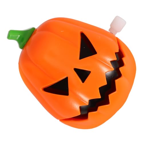 FRCOLOR Halloween Wind Up Lustiger Kürbis mit Öffnendem Mund Kreatives Halloween Kleines Leichtes Partyspielzeug für Erwachsene von FRCOLOR