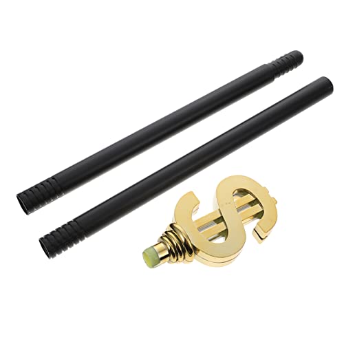 FRCOLOR Halloween Zauberstab Goldener Sign Scepter Cosplay Requisit Dreiteilig Langlebiger Kunststoff für Bühnenauftritte Kostüm Accessoire Kinderparty und Halloween Verkleidung FRCOLOR Halloween Zauberstab Goldener Sign Scepter Cosplay Requisit Dreiteilig Langlebiger Kunststoff für Bühnenauftritte Kostüm Accessoire Kinderparty und Halloween Verkleidung von FRCOLOR