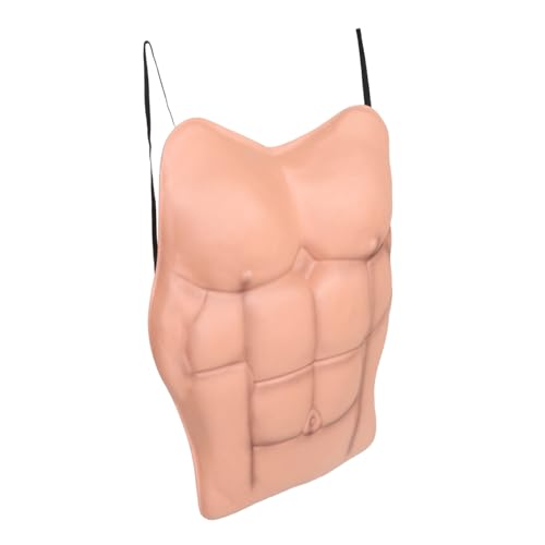 FRCOLOR Halloween gefälschte Halloween-Attacken muskelanzug Muskelkostümanzug Cosplay-Bruststütze gefälschte hallowen gefälschte Muskelstützen Body aus Eva Orange FRCOLOR Halloween gefälschte Halloween-Attacken muskelanzug Muskelkostümanzug Cosplay-Bruststütze gefälschte hallowen gefälschte Muskelstützen Body aus Eva Orange von FRCOLOR