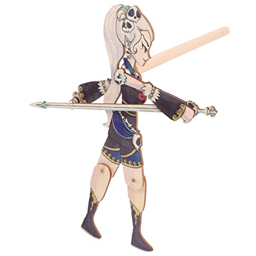 FRCOLOR Handgemachte Chinesische Schattenpuppen für Traditionelles Schattenspiel DIY Handpuppen für Erwachsene Kreative Requisite Handfertigkeit und Kulturellen Bildung von FRCOLOR