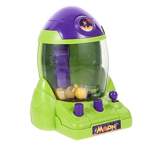 FRCOLOR Handheld Claw Machine Rocket Ball Catcher Party Favor Greifautomat für Feinmotorik Training Leicht Robust und Einfach zu Bedienen Teilig Grün von FRCOLOR