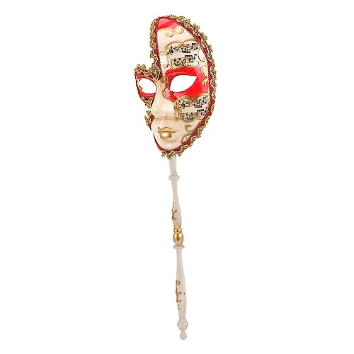FRCOLOR Handheld Maske für Frauen Vintage für Karneval Cosplay und Partys Leichte und Bequeme Dekorationsmaske für Unvergessliche Fotos und Festlichkeiten FRCOLOR Handheld Maske für Frauen Vintage für Karneval Cosplay und Partys Leichte und Bequeme Dekorationsmaske für Unvergessliche Fotos und Festlichkeiten von FRCOLOR