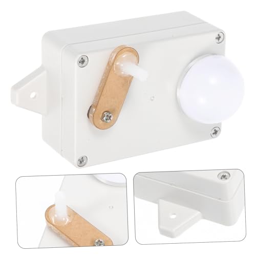 FRCOLOR Handkurbelgenerator Busy Board DIY Zubehör aus Langlebigem Leicht Montierbar und Pädagogisch Geeignet für Spielerischen Lernen und Kreativen Basteln von FRCOLOR