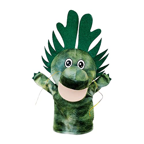 FRCOLOR Handpuppe Drache aus Interaktives Eltern Junge Mädchen Plüschspielzeug Fördert Fantasie Beziehung für Spiel Kindergarten Feiern von FRCOLOR