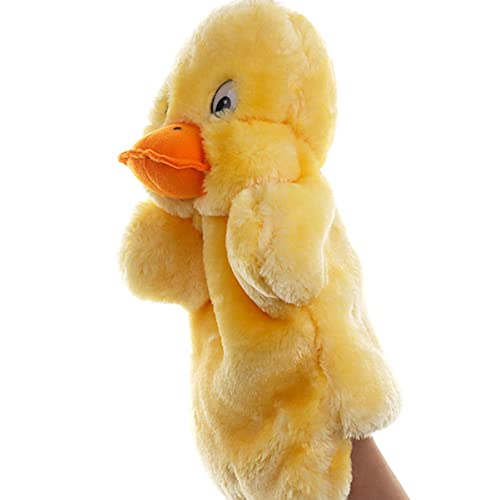 FRCOLOR Handpuppe Ente aus Plüsch Interaktives Rollenspielzeug für Geschichtenerzählen und Kreative Aktivitäten Fördert Kommunikation und Eltern Junge Mädchen Interaktion FRCOLOR Handpuppe Ente aus Plüsch Interaktives Rollenspielzeug für Geschichtenerzählen und Kreative Aktivitäten Fördert Kommunikation und Eltern Junge Mädchen Interaktion von FRCOLOR