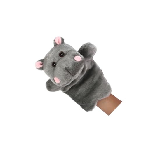 FRCOLOR Handpuppe Flusspferd Plüsch Dunkelgrau für Eltern Junge Mädchen Interaktives Erzählspielzeug Pädagogisch Sicher und Komfortabel FRCOLOR Handpuppe Flusspferd Plüsch Dunkelgrau für Eltern Junge Mädchen Interaktives Erzählspielzeug Pädagogisch Sicher und Komfortabel von FRCOLOR