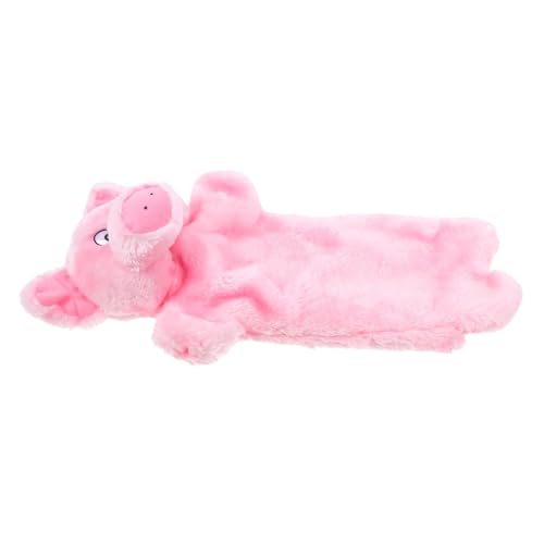 FRCOLOR Handpuppe Schwein Plüsch Kuscheltier Tier Handspielzeug für Fantasievolles Geschichtenerzählen und Interaktives aus Weichem Plüsch von FRCOLOR