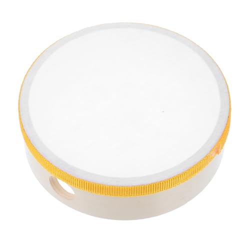 FRCOLOR Handtrommel Holz Hand Percussion Instrument Musikinstrument Ergonomisch Glatte Kanten Robust Klarer für Bühne Geburtstag Musikunterricht von FRCOLOR