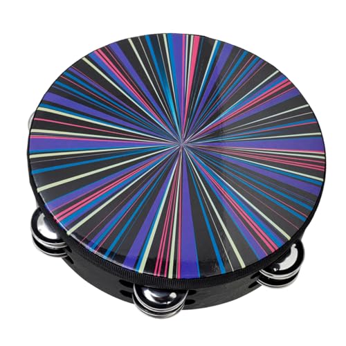 FRCOLOR Handtrommel Tamburin Doppelte Reihe Bunte Handheld Percussion für Musikspielzeug Hand Augen Koordination und Interaktion FRCOLOR Handtrommel Tamburin Doppelte Reihe Bunte Handheld Percussion für Musikspielzeug Hand Augen Koordination und Interaktion von FRCOLOR