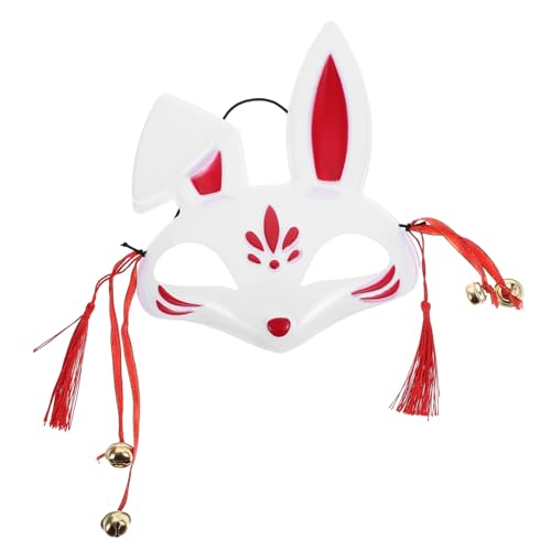 FRCOLOR Hasen Maske aus Filz Halbes Gesicht Realistisch Gestaltet Halloween Cosplay Kostümmaske für Damen und Herren Vielseitig für Party Karneval Maskenball Geeignet FRCOLOR Hasen Maske aus Filz Halbes Gesicht Realistisch Gestaltet Halloween Cosplay Kostümmaske für Damen und Herren Vielseitig für Party Karneval Maskenball Geeignet von FRCOLOR
