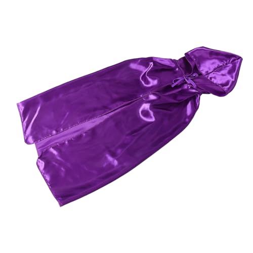 FRCOLOR Hexenschal Umhang Halloween Kostüm Cape Karnevalsanzug Cape Vampir Farbe Hexenumhang Capes Für Damen Vampirkostüm Damen Cape Halloween Cape Requisite Satin von FRCOLOR