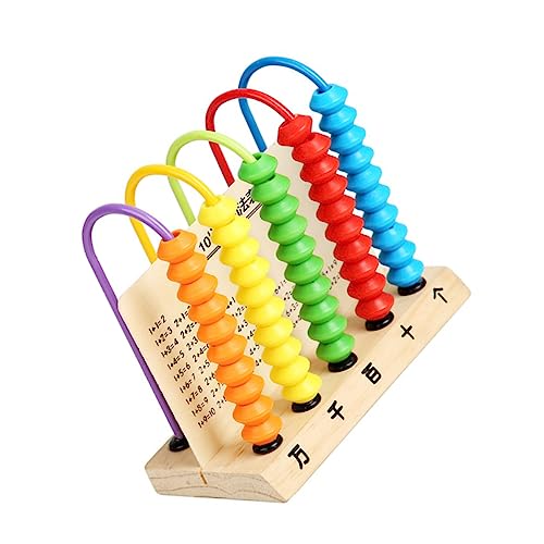 FRCOLOR Holz Abacus Lernspielzeug für Pädagogisches Rechenspielzeug für Mathematische Fähigkeiten Farbenfrohe Perlen Hand Augen Koordination und Eltern Junge Mädchen Interaktion FRCOLOR Holz Abacus Lernspielzeug für Pädagogisches Rechenspielzeug für Mathematische Fähigkeiten Farbenfrohe Perlen Hand Augen Koordination und Eltern Junge Mädchen Interaktion von FRCOLOR