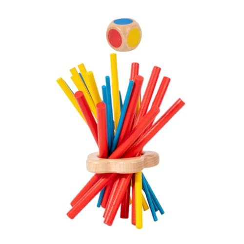 FRCOLOR Holz Balance Stäbe Spiel Montessori für Buntes Holzspiel zur Koordinations und Geduldförderung Familientischspiel für Logisches und Soziale Interaktion FRCOLOR Holz Balance Stäbe Spiel Montessori für Buntes Holzspiel zur Koordinations und Geduldförderung Familientischspiel für Logisches und Soziale Interaktion von FRCOLOR