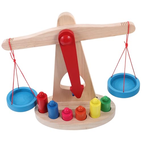 FRCOLOR Holz Balance für Montessori Lernspielzeug Wissenschaftsprojekt Frühpädagogisches Mathematik Lehrmittel Sicher Robust Langlebig FRCOLOR Holz Balance für Montessori Lernspielzeug Wissenschaftsprojekt Frühpädagogisches Mathematik Lehrmittel Sicher Robust Langlebig von FRCOLOR
