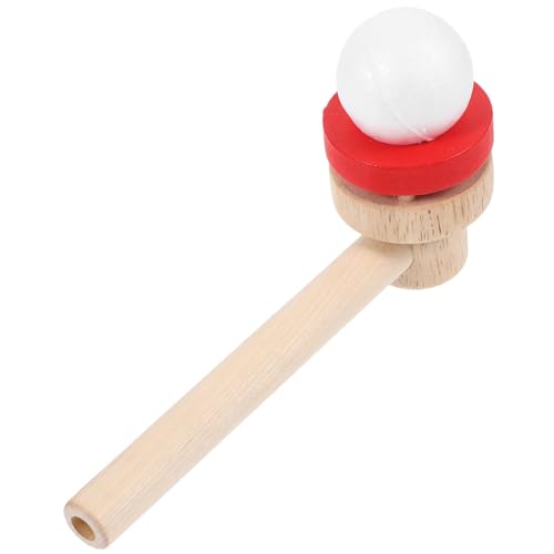 FRCOLOR Holz Blasball Schwebende Kugel Balance Blowing Spiel für Motorik Familienspaß Partyaktivität Interaktives Freizeitspielzeug FRCOLOR Holz Blasball Schwebende Kugel Balance Blowing Spiel für Motorik Familienspaß Partyaktivität Interaktives Freizeitspielzeug von FRCOLOR