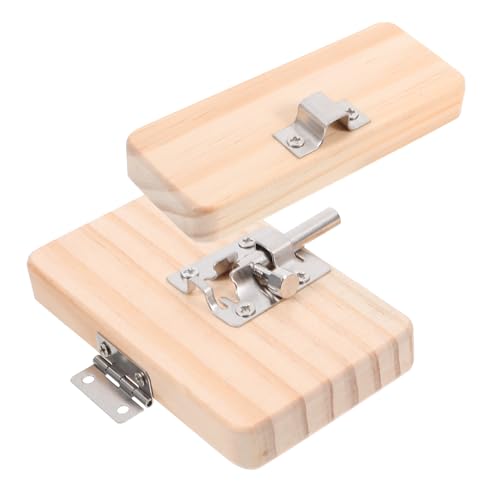 FRCOLOR Holz Busy Board DIY Zubehör Tür Riegelschloss Motorik Lernspielzeug für Kleinkinder Ab Monaten zur Feinmotorik und Wahrnehmung FRCOLOR Holz Busy Board DIY Zubehör Tür Riegelschloss Motorik Lernspielzeug für Kleinkinder Ab Monaten zur Feinmotorik und Wahrnehmung von FRCOLOR