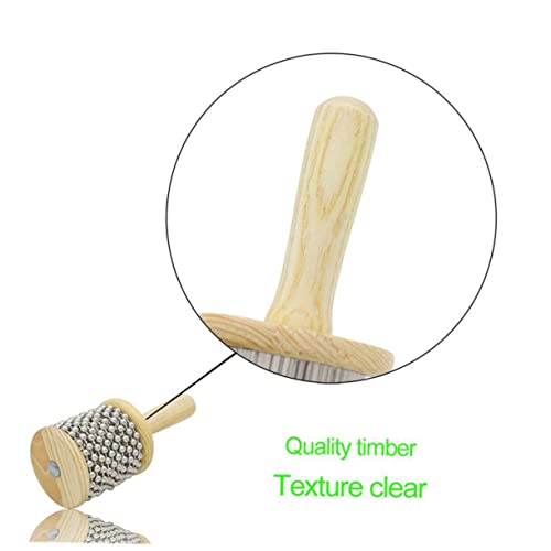 FRCOLOR Holz Cabasa für Hand Shaker Musikinstrument Geeignet für Vorschulunterricht Leicht und Einfach zu Bedienen Fördert Rhythmisches Spiel und Musikalität FRCOLOR Holz Cabasa für Hand Shaker Musikinstrument Geeignet für Vorschulunterricht Leicht und Einfach zu Bedienen Fördert Rhythmisches Spiel und Musikalität von FRCOLOR