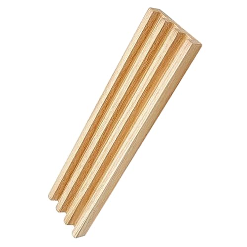FRCOLOR Holz Domino Halter mit Rutschfestem Sockel Multifunktionales Domino Spielständer für Familien und Freunde Leichtes Handgefertigtes Holzregal Praktisches Spielzubehör FRCOLOR Holz Domino Halter mit Rutschfestem Sockel Multifunktionales Domino Spielständer für Familien und Freunde Leichtes Handgefertigtes Holzregal Praktisches Spielzubehör von FRCOLOR