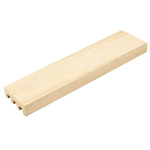 FRCOLOR Holz Domino Regal Stabiler Domino Halter Aus Natürlichem Holz Multifunktionale Domino Mit Mehreren Fächern Für Spieleabende Mit Familie Und Freunden Praktische von FRCOLOR