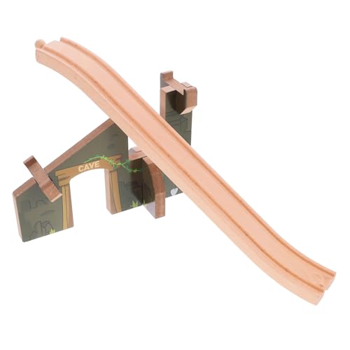 FRCOLOR Holz Eisenbahnbrücke Hochbogen Zugspiel Zubehör Kompatibel mit Holzeisenbahn Schienen für Kreatives und Pädagogisches Holzspielzeug FRCOLOR Holz Eisenbahnbrücke Hochbogen Zugspiel Zubehör Kompatibel mit Holzeisenbahn Schienen für Kreatives und Pädagogisches Holzspielzeug von FRCOLOR