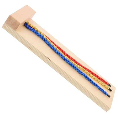 FRCOLOR Holz Haarflechtspielzeug für Lernspielzeug zur Entwicklung Feiner Motorik Buntes Montessori Flechtbrett für Mädchen Pädagogisches Übungsspielzeug für Kindergarten und Zuhause FRCOLOR Holz Haarflechtspielzeug für Lernspielzeug zur Entwicklung Feiner Motorik Buntes Montessori Flechtbrett für Mädchen Pädagogisches Übungsspielzeug für Kindergarten und Zuhause von FRCOLOR