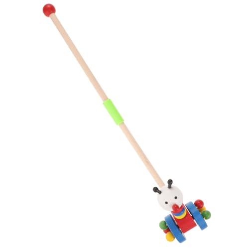 FRCOLOR Holz Lauflernwagen Kinderwagen Unisex Walker Push Toy für Kleinkinder mit Robustem Holzrahmen und Niedlichen Cartoon Tieren zur Motorischen Entwicklung Jungen Mädchen FRCOLOR Holz Lauflernwagen Kinderwagen Unisex Walker Push Toy für Kleinkinder mit Robustem Holzrahmen und Niedlichen Cartoon Tieren zur Motorischen Entwicklung Jungen Mädchen von FRCOLOR