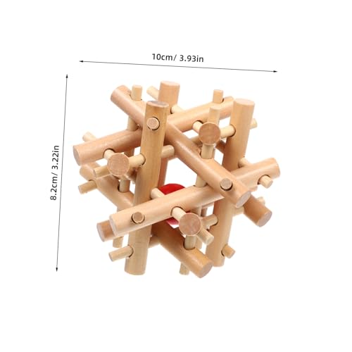 FRCOLOR Holz Puzzlespiel Denkspielzeug für Erwachsene Interaktives Motorikspielzeug Hand Augen Koordination und Logischem Denken Kreatives Lernspiel Holzspielzeug FRCOLOR Holz Puzzlespiel Denkspielzeug für Erwachsene Interaktives Motorikspielzeug Hand Augen Koordination und Logischem Denken Kreatives Lernspiel Holzspielzeug von FRCOLOR