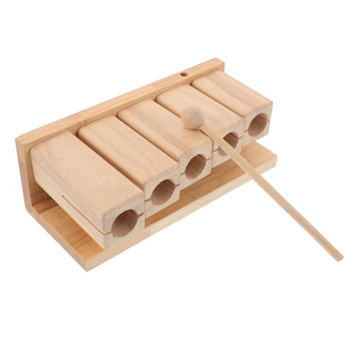FRCOLOR Holz Rhythmusblock mit Mallet Töne Orff Musik Instrument für Montessori Musikunterricht Pädagogisches Percussion Natürliche Klangqualität FRCOLOR Holz Rhythmusblock mit Mallet Töne Orff Musik Instrument für Montessori Musikunterricht Pädagogisches Percussion Natürliche Klangqualität von FRCOLOR