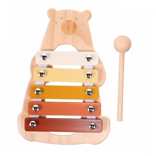 FRCOLOR Holz Xylophon für Tragbares Musikspielzeug Authentischer Klang Montessori Pädagogisches Percussion Instrument Für Frühförderung Und Spielspaß FRCOLOR Holz Xylophon für Tragbares Musikspielzeug Authentischer Klang Montessori Pädagogisches Percussion Instrument Für Frühförderung Und Spielspaß von FRCOLOR