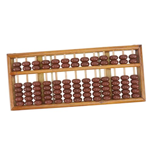 FRCOLOR Holz für Stufiges Perlen Rechenrahmen Mentaler Arithmetiktrainer Robustes Lernspielzeug Rechenfähigkeiten und Gehirnentwicklung FRCOLOR Holz für Stufiges Perlen Rechenrahmen Mentaler Arithmetiktrainer Robustes Lernspielzeug Rechenfähigkeiten und Gehirnentwicklung von FRCOLOR