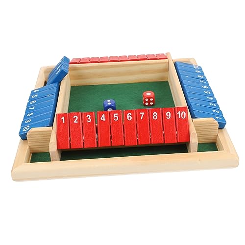 FRCOLOR Holzbrettspiel Zahlenwürfel Tragbar Leichtgewichtig Sicher Für Familien Party Brettspiel Interaktiv Spaß Für Erwachsene FRCOLOR Holzbrettspiel Zahlenwürfel Tragbar Leichtgewichtig Sicher Für Familien Party Brettspiel Interaktiv Spaß Für Erwachsene von FRCOLOR