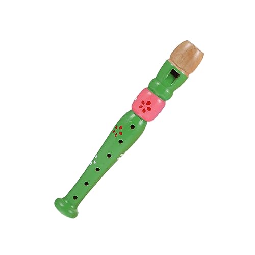 FRCOLOR Holz Flöte für Kinder Musikinstrument Spielzeug 6-Loch Bunt für Früherziehung für Mädchen und Jungen FRCOLOR Holz Flöte für Kinder Musikinstrument Spielzeug 6-Loch Bunt für Früherziehung für Mädchen und Jungen von FRCOLOR