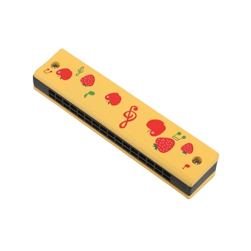 FRCOLOR Holzmundharmonika für Anfängerfreundlich mit Niedlichem Fruchtmuster Einfaches Lernen Vielseitiges Musikinstrument für Partys und Musikpraxis Leichtes Holzspielzeug für Junge FRCOLOR Holzmundharmonika für Anfängerfreundlich mit Niedlichem Fruchtmuster Einfaches Lernen Vielseitiges Musikinstrument für Partys und Musikpraxis Leichtes Holzspielzeug für Junge von FRCOLOR