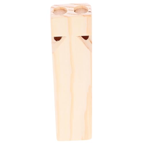FRCOLOR Holzpfeife Musikinstrument Holzspielzeug DIY Trillerpfeife Sensorisches Musikalisches Interesse Jungen Mädchen von FRCOLOR