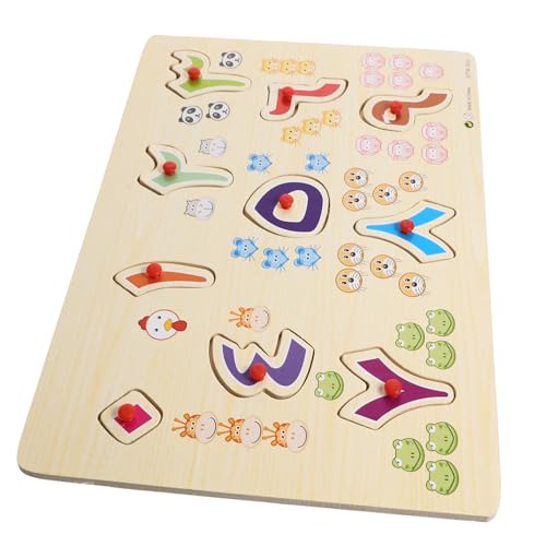 FRCOLOR Holzpuzzle Arabische Zahlen Kinderpuzzle Lernspiel Holzspielzeug Fördert Kognitive Entwicklung Hand Auge Koordination Farbenfroh Langlebig für Vorschulkinder Ab Jahren FRCOLOR Holzpuzzle Arabische Zahlen Kinderpuzzle Lernspiel Holzspielzeug Fördert Kognitive Entwicklung Hand Auge Koordination Farbenfroh Langlebig für Vorschulkinder Ab Jahren von FRCOLOR