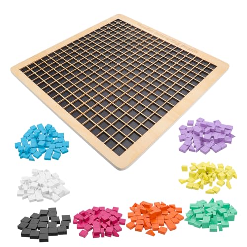 FRCOLOR Holzpuzzle Montessori Lernspielzeug für Ab Jahre Kreative Musterbausteine aus Sicherem Holz Fördert Feinmotorik Fantasie und Eltern Junge Mädchen Interaktion FRCOLOR Holzpuzzle Montessori Lernspielzeug für Ab Jahre Kreative Musterbausteine aus Sicherem Holz Fördert Feinmotorik Fantasie und Eltern Junge Mädchen Interaktion von FRCOLOR