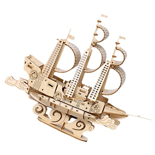 FRCOLOR Holzpuzzle Segelboot Modell DIY Nautisches Boot für Erwachsene Umweltfreundliches Design für Eltern Junge Mädchen Interaktion Deko für Zuhause oder Büro FRCOLOR Holzpuzzle Segelboot Modell DIY Nautisches Boot für Erwachsene Umweltfreundliches Design für Eltern Junge Mädchen Interaktion Deko für Zuhause oder Büro von FRCOLOR